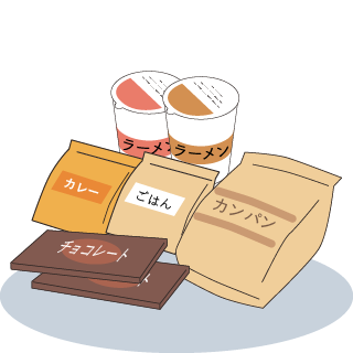 画像：食料品