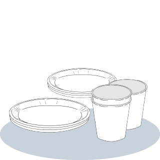 画像：食器類